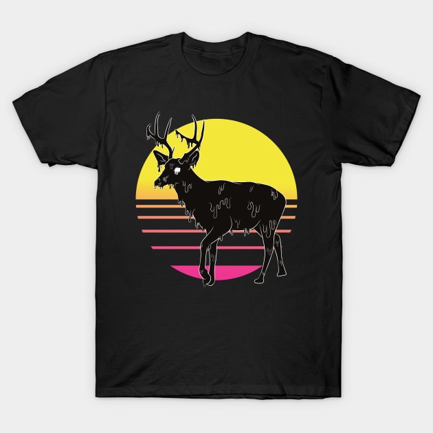 Super Grime Deer V2 T-Shirt by Jackson Lester